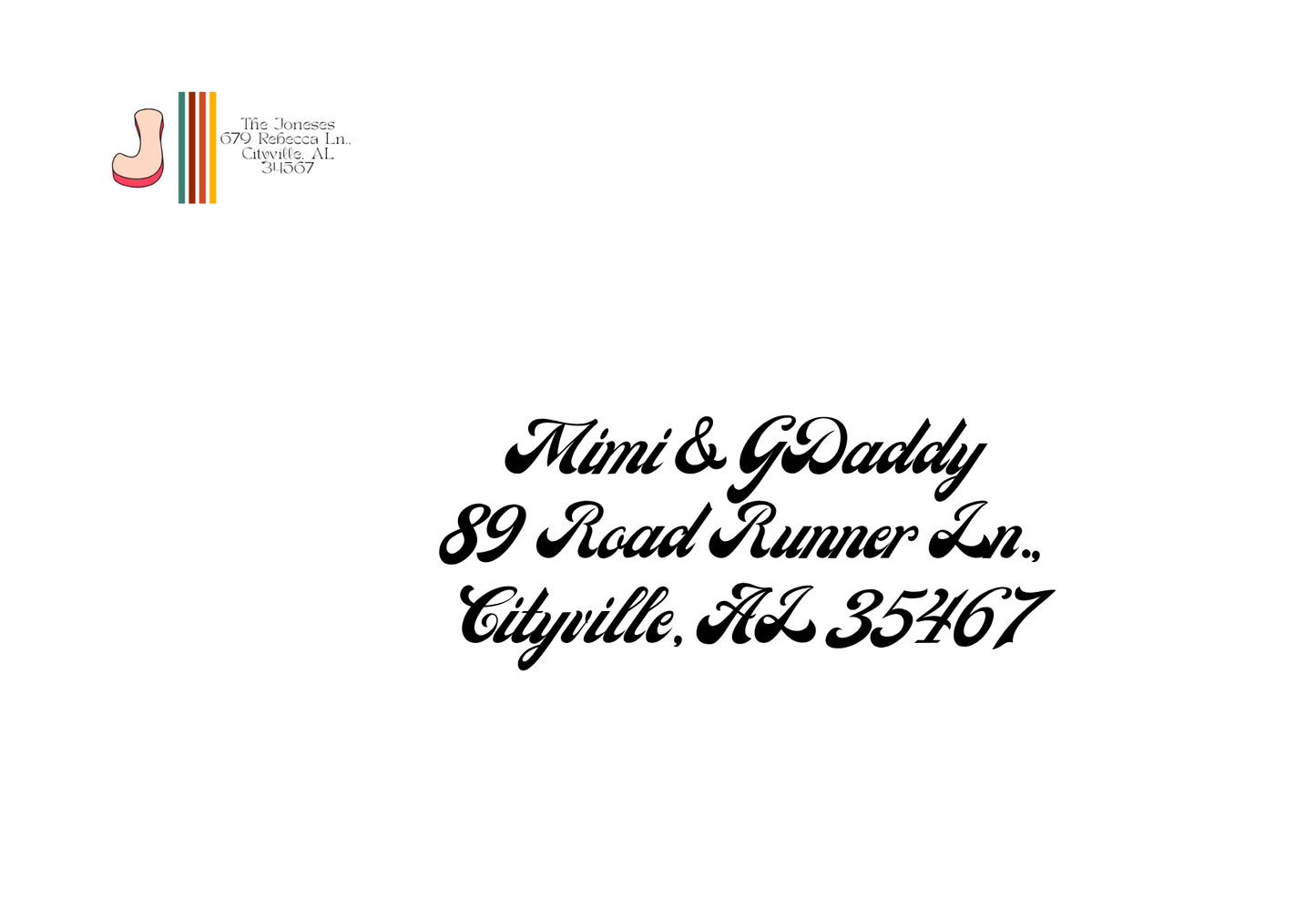 Adair's Cozy Creations Custom Groovy 4th Birthday Invitation