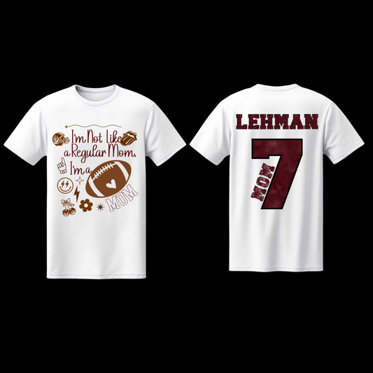 Adair's Cozy Creations Custom Name & Number Shirt